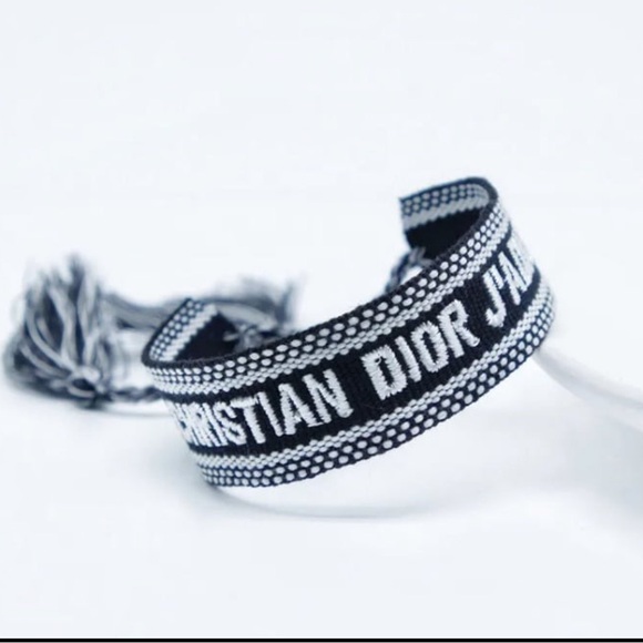 DIOR Christian Dior J’adore Black and White Woven Bracelet - Picture 4 of 4